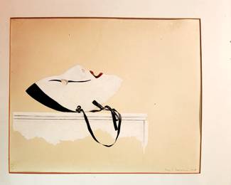 Mary Scarvalone original drawing 