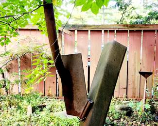 IMPORTANT steel art sculpture 