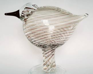 Finland glass Iittala glass bird 