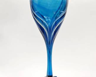 Harry Halem glass goblet
