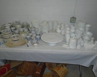 Lots of Milk Glass