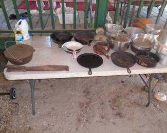 Some cast iron