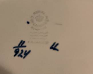 Vintage Royal Copenhagen dishes