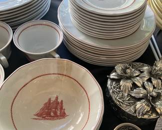 Wedgwood "Flying Cloud" dishes