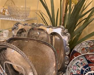 Silverplate trays