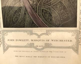 "John Powlett, Marquis of Winchester" - 1674