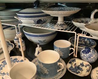 More blue & white selections