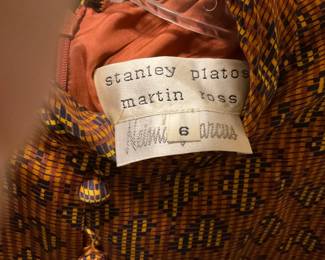 Stanley Platos and Martin Ross outfit from Neiman's