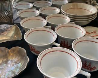 Wedgwood "Flying Cloud" dishes