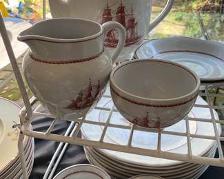 Wedgwood "Flying Cloud" dishes