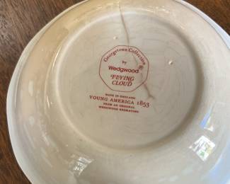 Wedgwood "Flying Cloud" dishes