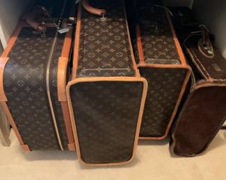 Louis Vuitton luggage