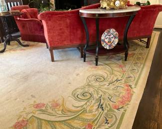 Large rug - 12 feet x 21 feet 3 inches