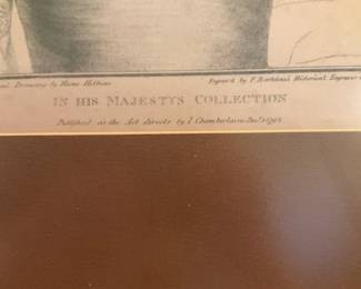 "In His Majesty's Collection"