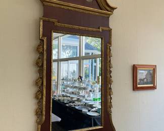 One of the many mirrors in the home