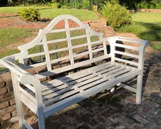 Another garden bench