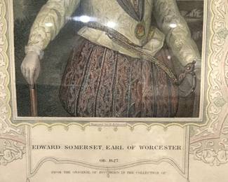 "Edward Somerset, Earl of Worcester" - 1627