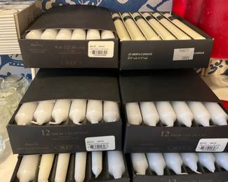 Some of the MANY candles