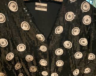 Black & white top from Neiman's