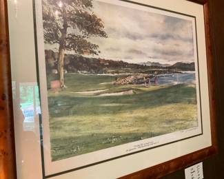 "Finishing Up" - Pebble Beach
