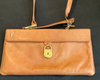 Leather purse by Roberta Di Camerino of Italy