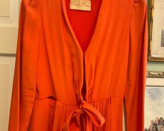 Oscar de la Renta dress