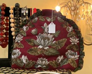 Antique 19th Century beaded tea cozy