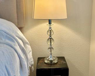 Glass/crystal lamp