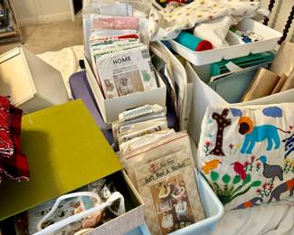 Fabric, crafts, patterns
