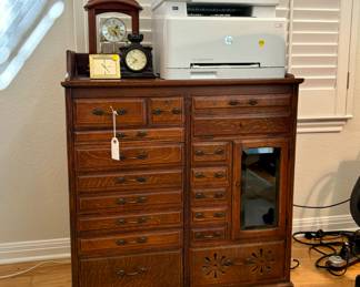 Antique Dental Cabinet