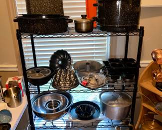 Pots, Enamelware, etc