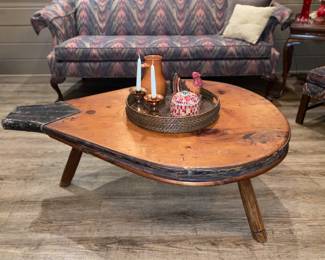 Antique Bellows Coffee Table