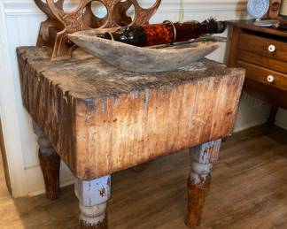 Butcher's Block Table