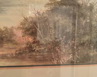 Mary Bertrand water colors 