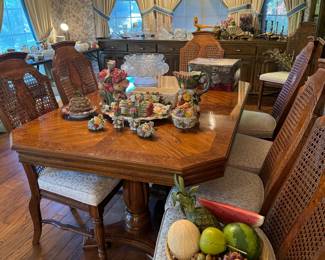 Dining room table with 8chairs