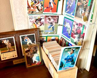 Baseball card collection 