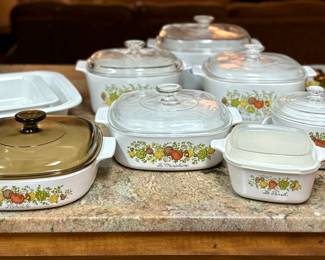 Spice of Life casserole dishes with lids 