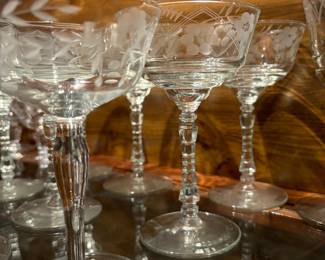 1920’s Chrystal glassware 