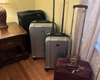 Luggage and bags galore 