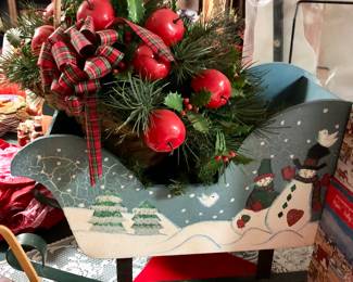 Christmas sled