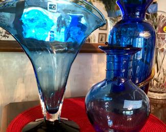 Blenko art glass items