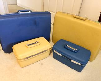 Hardside luggage and makeup cases
