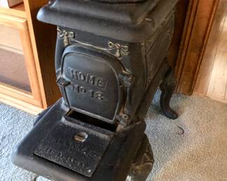 Antique iron stove 
