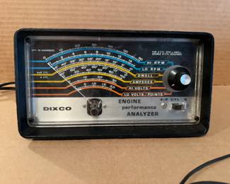 Vintage Dixco Engine Performance Analyzer