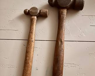 Vintage Ball Peen Hammers