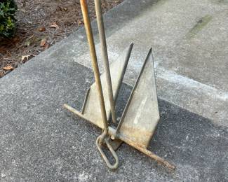 Anchor for small boat or pontoon 