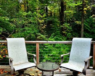 3-pc Rocker & Table Set $125 or bid #37