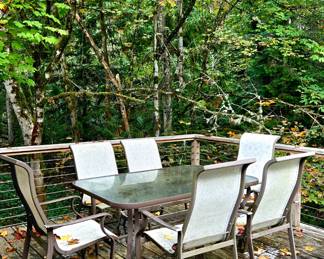 7-pc Patio Set $165 or bid #36