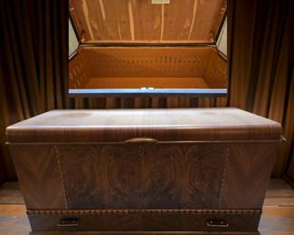 Vintage Cedar Blanket Chest $175 or bid #32