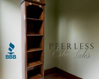 Grandfather Clock styled Bookcase $95 or bid #5